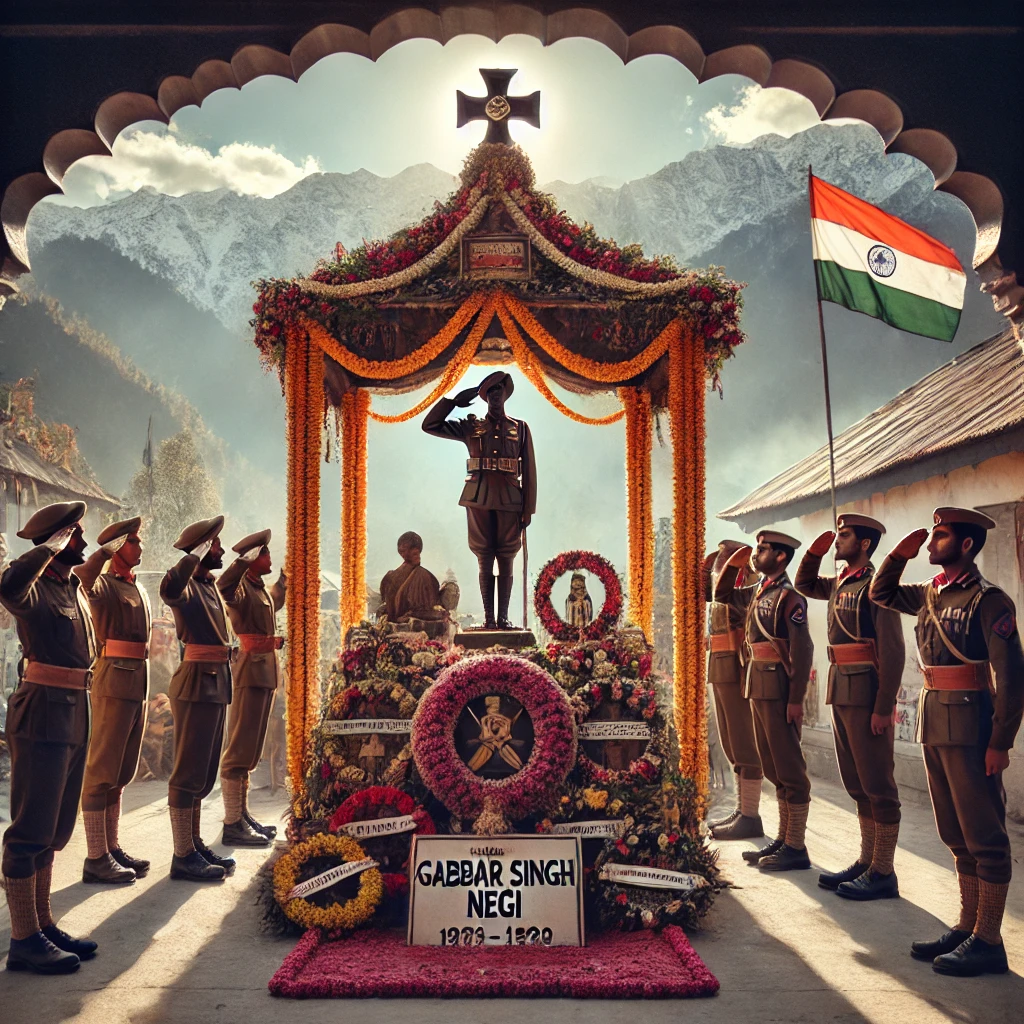 विक्टोरिया क्रॉस वीर गबर सिंह नेगी जी को उनकी पुण्यतिथि पर कोटि-कोटि नमन
