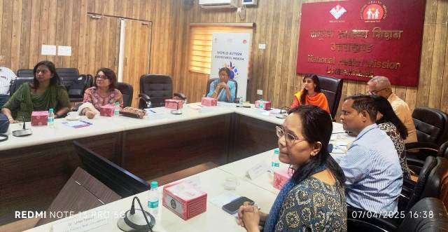 ऑटिज्म जागरूकता माह पर एनएचएम उत्तराखण्ड द्वारा कार्यशाला का सफल आयोजन