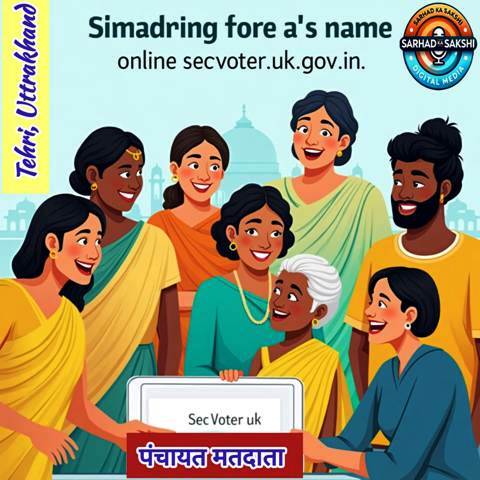 अब पंचायत मतदाता secvoter.uk.gov.in पोर्टल पर ऑनलाइन खोज सकेंगे अपना नाम