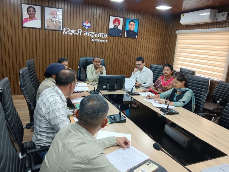 साहसिक खेलों की सुरक्षा ऑडिट रिपोर्ट 15 जून तक प्रस्तुत करें: जिलाधिकारी टिहरी गढ़वाल मयूर दीक्षित