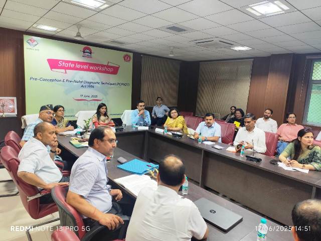 PCPNDT Act पर राज्य स्तरीय कार्यशाला संपन्न, भ्रामक विज्ञापनों और लिंग चयन पर सख्ती के निर्देश