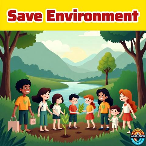 विश्व पर्यावरण दिवस: धरती को बचाने का संकल्प, प्रकृति के साथ सह-अस्तित्व की ओर एक कदम 