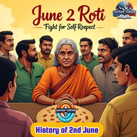 इतिहास का एक दिन 2 जून, जो संघर्ष, बलिदान और आत्मसम्मान की गाथा कहता है, दो जून की रोटी क्या है