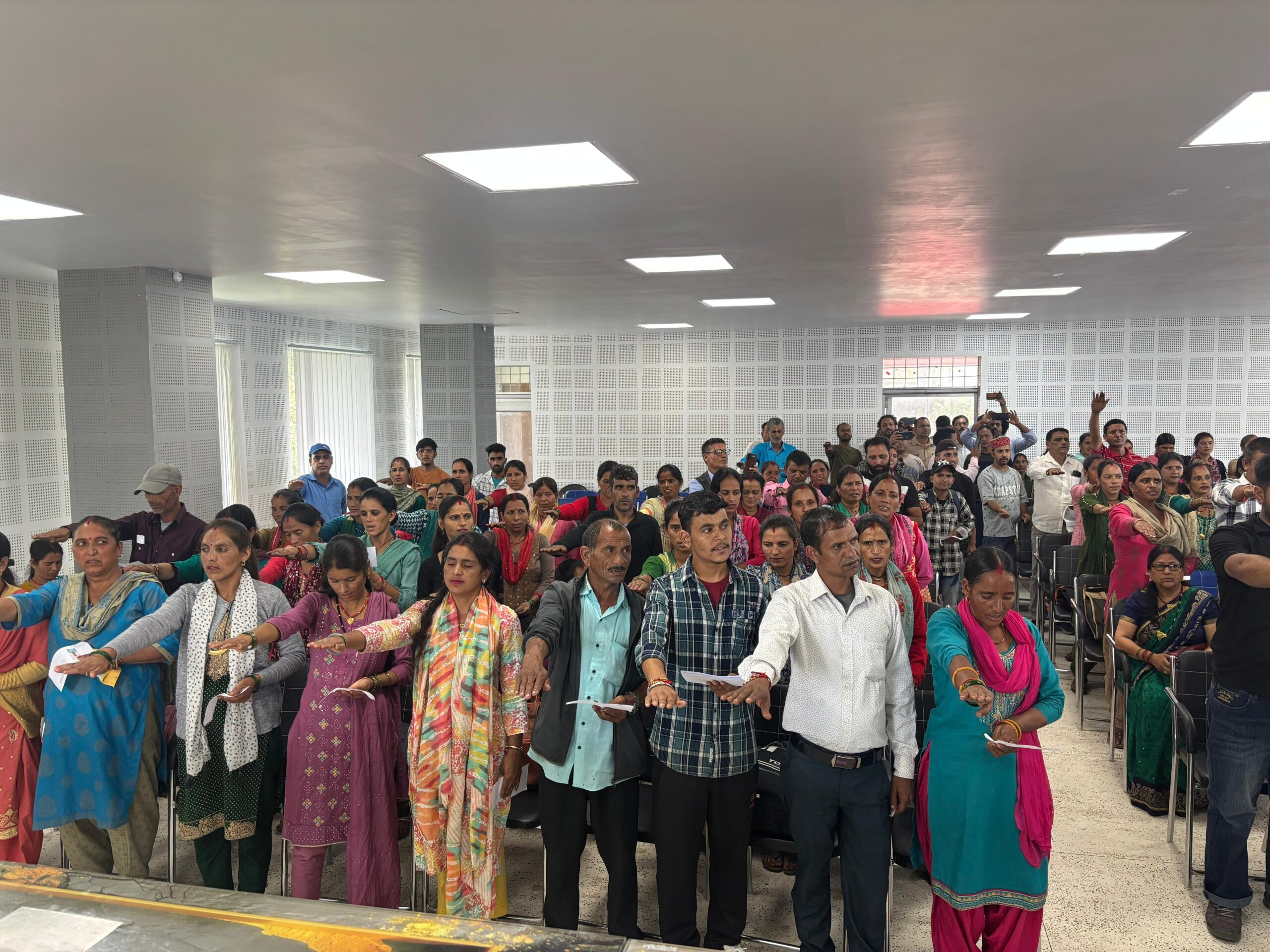त्रिस्तरीय पंचायत सामान्य निर्वाचन 2025 के बाद 417 ग्राम प्रधान व 1932 सदस्य पदभार ग्रहण