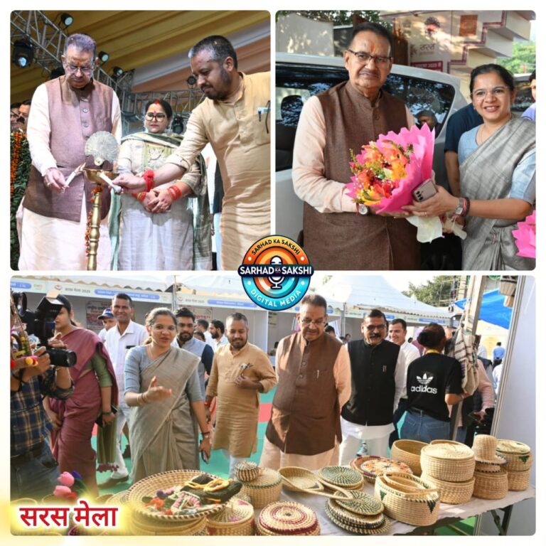 सरस मेला 2025 : कैबिनेट मंत्री गणेश जोशी ने किया प्रतिभाग, ‘गुल्लक–2’ में 36.50 लाख रुपये निवेश वचनबद्धता
