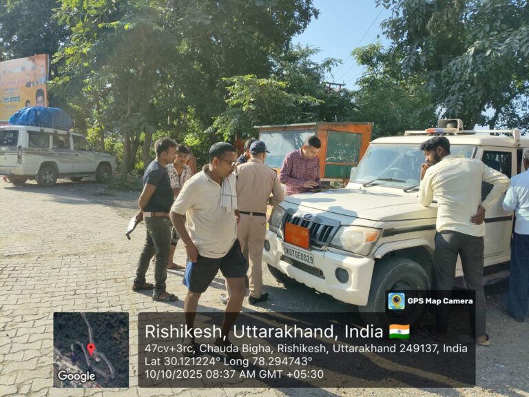 टिहरी में दुर्घटनाओं की रोकथाम हेतु परिवहन विभाग का विशेष अभियान, 65 वाहनों के चालान और 5 वाहन सीज
