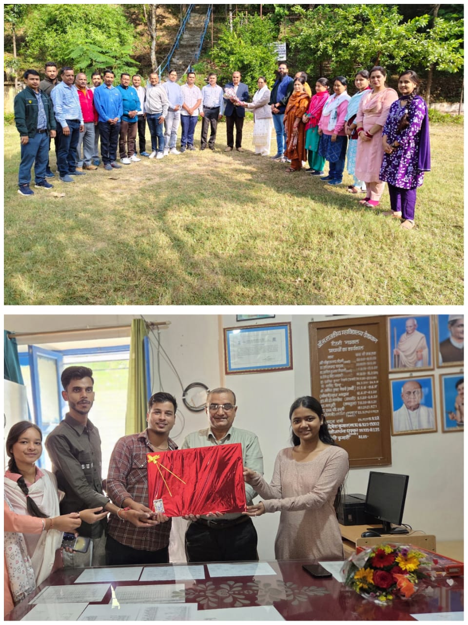 डॉ. नर्मदेश्वर शुक्ल ने ओंकारानंद सरस्वती राजकीय महाविद्यालय, देवप्रयाग के प्राचार्य पद का कार्यभार संभाला