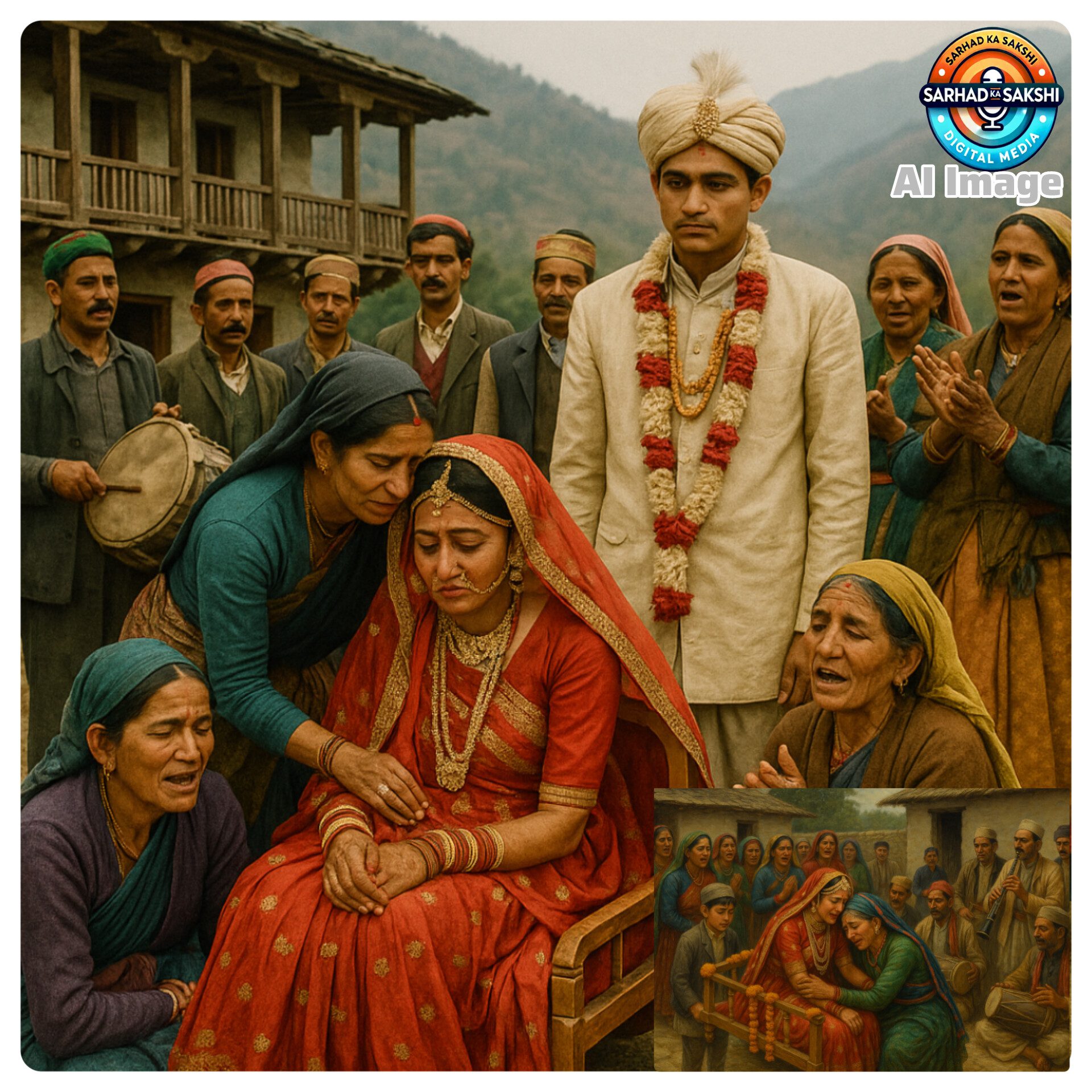 1970-80 के दशक में गढ़वाल की शादियों की सुंदरता — एक सुनहरा दौर, एक जीवंत संस्कृति