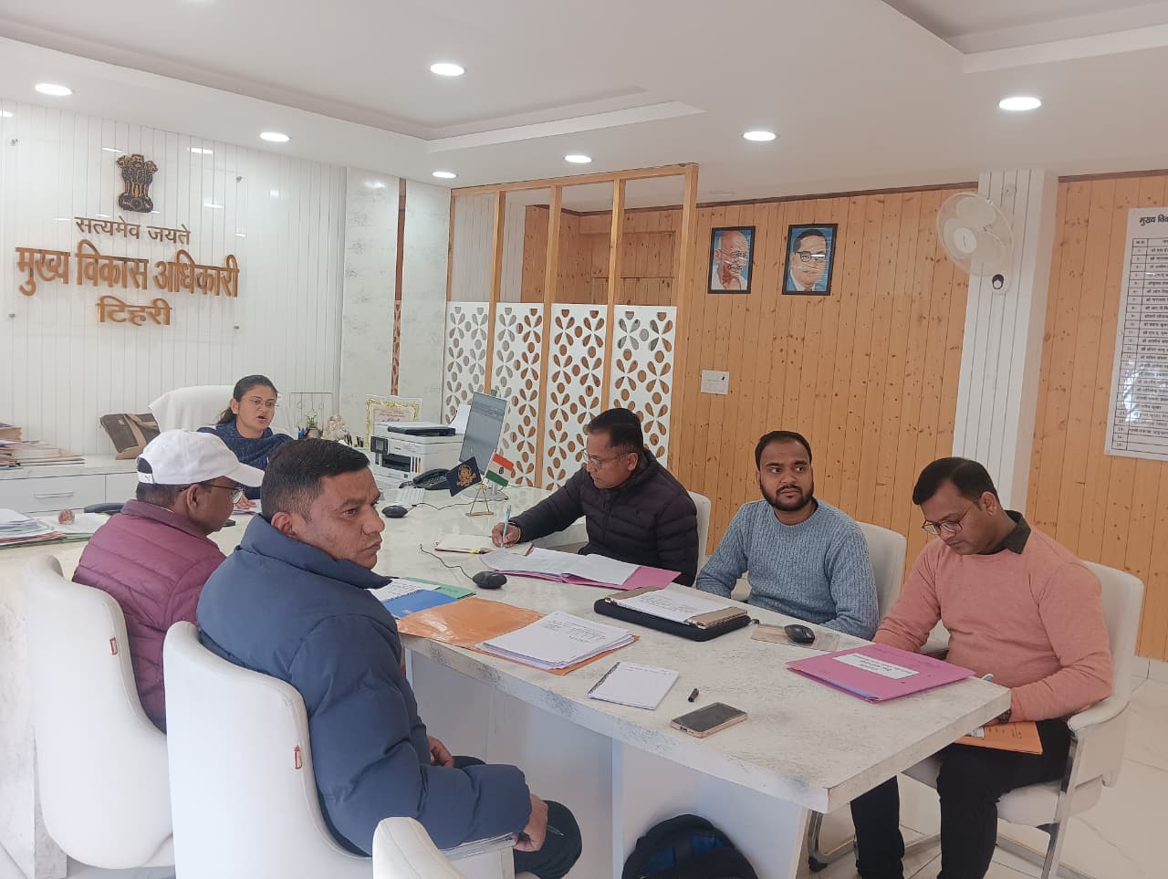 मुख्य विकास अधिकारी ने सहकारी समितियों में PACS कंप्यूटराइजेशन कार्यों की समीक्षा की