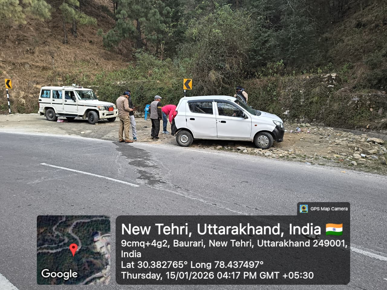 सड़क दुर्घटनाओं पर लगाम: टिहरी–चम्बा क्षेत्र में चला सघन प्रवर्तन अभियान