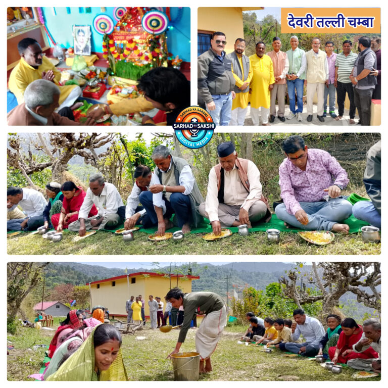 देवरी तल्ली (बहेड़ा) में महानवमी की धूम, सैकड़ों श्रद्धालुओं ने ग्रहण किया हरियाली प्रसाद
