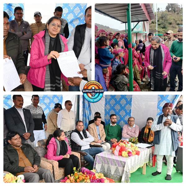 सीमांत गांव गेंवाली पहुंचीं जिलाधिकारी नितिका खण्डेलवाल, बैंड-बाजे के साथ हुआ भव्य स्वागत