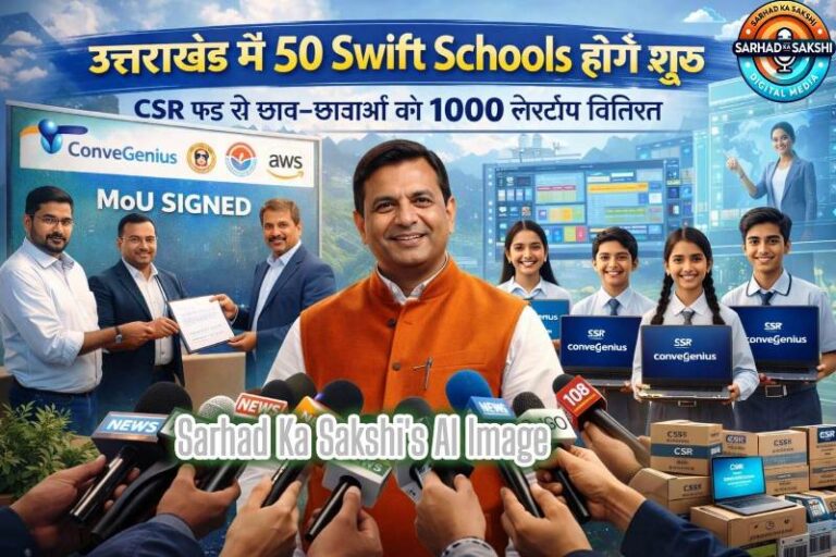 उत्तराखंड में 50 ‘स्विफ्ट स्कूल’ होंगे शुरू: 1000 लैपटॉप वितरण के साथ डिजिटल शिक्षा को मिलेगा बढ़ावा