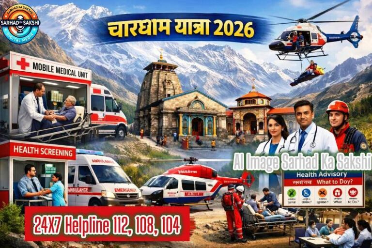 चारधाम यात्रा 2026: धामी सरकार का हेल्थ ब्लूप्रिंट तैयार, 25 विशेषज्ञ डॉक्टर समेत 600+ मेडिकल स्टाफ तैनात