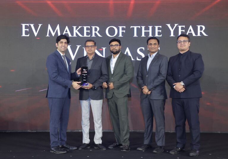 VinFast Honoured as 'EV Manufacturer of the Year' At Times Drive Auto Summit & Awards 2026