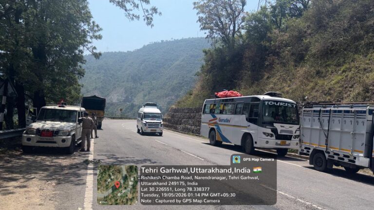 चारधाम यात्रा मार्ग पर शराब पीकर वाहन चलाने वाला चालक गिरफ्तार, वाहन सीज