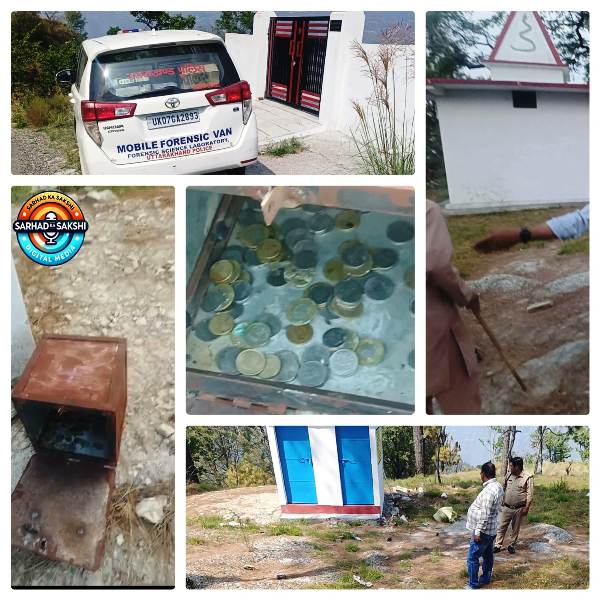 मखलोगी क्षेत्र में मंदिरों को निशाना बना रहे चोर, एक ही रात में तीन धार्मिक स्थलों से नगदी चोरी