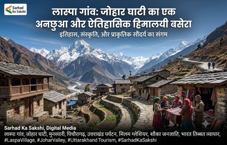 लास्पा गांव: जोहार घाटी का अनछुआ हिमालयी स्वर्ग, इतिहास, संस्कृति और पर्यटन का अद्भुत संगम