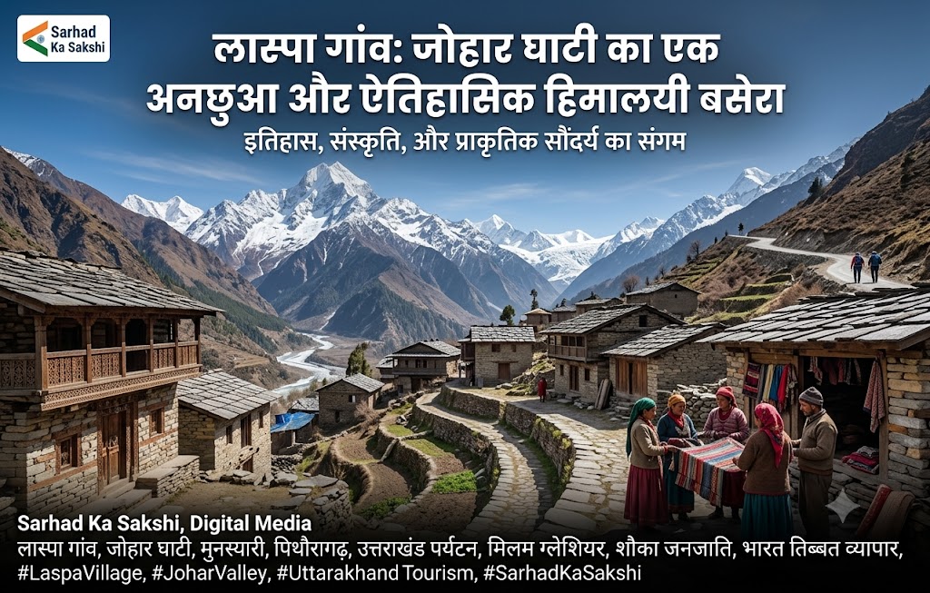 लास्पा गांव: जोहार घाटी का अनछुआ हिमालयी स्वर्ग, इतिहास, संस्कृति और पर्यटन का अद्भुत संगम