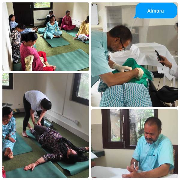 अल्मोड़ा में निःशुल्क स्वास्थ्य एवं आयुर्वेदिक चिकित्सा शिविर आयोजित, विशेषज्ञ चिकित्सकों ने दी स्वास्थ्य सेवाएं