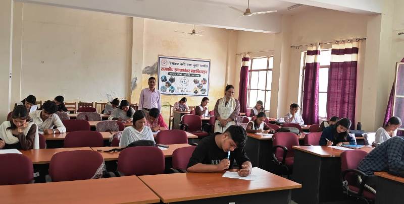 हर घर तिरंगा अभियान के तहत पोखरी महाविद्यालय में क्विज प्रतियोगिता आयोजित